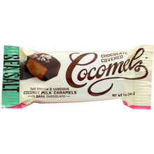 Load image into Gallery viewer, COCOMELS: Sea Salt Chocolate Covered Cocomels, 1 oz
