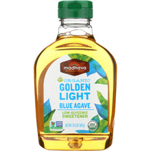 Load image into Gallery viewer, MADHAVA: Organic Golden Light Blue Agave, 23.5 oz