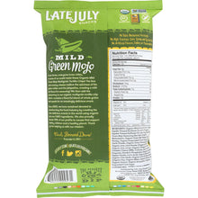 Load image into Gallery viewer, LATE JULY: Snacks Organic Multigrain Snack Chips Mild Green Mojo, 5.5 oz