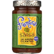Load image into Gallery viewer, FRONTERA MEXICAN SALSA: Medium Jalapeno Cilantro, 16 oz