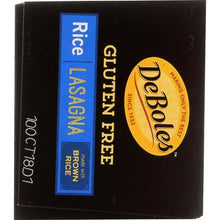 Load image into Gallery viewer, DEBOLES: Rice Lasagna Gluten Free, 10 oz