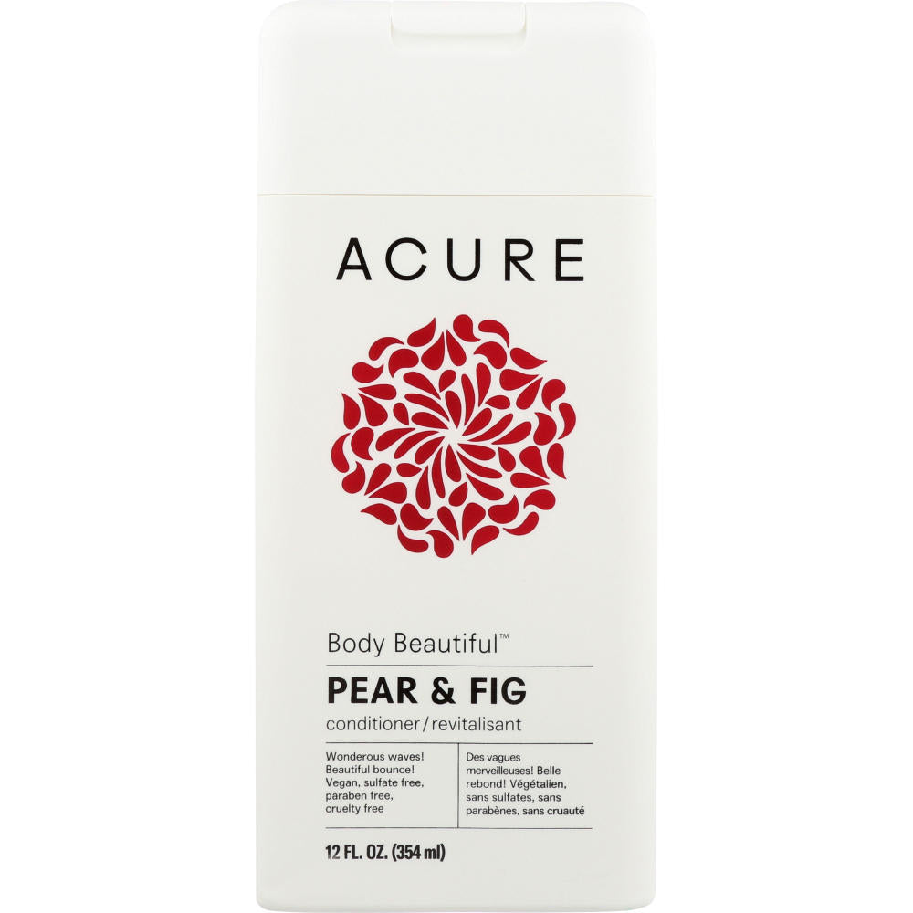 ACURE: Body Beautiful Conditioner Pear & Fig, 12 fl oz