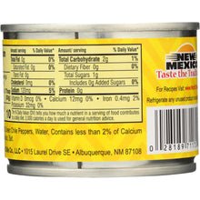 Load image into Gallery viewer, HATCH: Peeled Chopped Green Chiles Mild, 4 oz