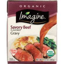 Load image into Gallery viewer, IMAGINE: Organic Savory Beef Flavored Gravy, 13.5 fo