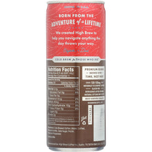 Load image into Gallery viewer, HIGH BREW: Cold-Brew Coffee Double Espresso, 8 oz