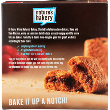 Load image into Gallery viewer, NATURE'S BAKERY: Stone Ground Whole Wheat Raspberry Fig Bar, 12 oz