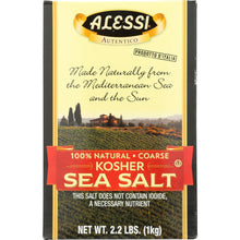 Load image into Gallery viewer, ALESSI: Sea Salt Kosher, 1 kg
