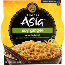 Load image into Gallery viewer, SIMPLY ASIA: Soy Ginger Noodle Bowl, 8.5 Oz