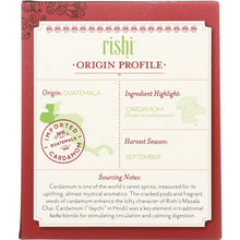 Load image into Gallery viewer, RISHI TEA: Masala Chai Tea 15 Tea Bags, 52.5 gm