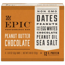 Load image into Gallery viewer, EPIC: Bar Peanut Butter Chocolate Performance, 1.87 oz