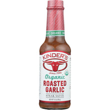 Load image into Gallery viewer, KINDERS: Steak Sauce Organic Roasted Garlic, 11.5 oz