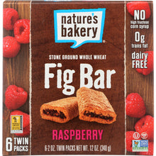 Load image into Gallery viewer, NATURE'S BAKERY: Stone Ground Whole Wheat Raspberry Fig Bar, 12 oz