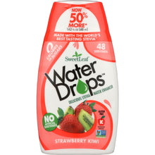 Load image into Gallery viewer, SWEETLEAF STEVIA: Water Drop Strawberry Kiwi, 1.62 fo