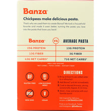 Load image into Gallery viewer, BANZA: Rigatoni Chickpea Pasta, 8 oz
