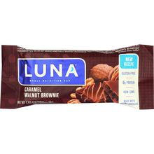 Load image into Gallery viewer, LUNA BAR: Caramel Nut Brownie, 1.69 Oz