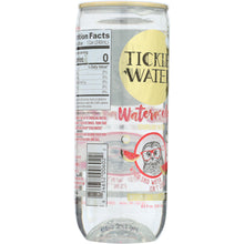 Load image into Gallery viewer, TICKLE WATER: Water Sparkling Watermelon, 8 fo