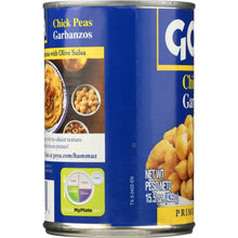 Load image into Gallery viewer, GOYA: Chick Peas, 15.5 Oz