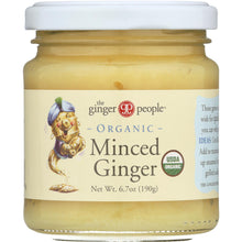 Load image into Gallery viewer, THE GINGER PEOPLE: Organic Minced Ginger, 6.7 Oz