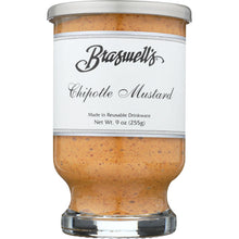 Load image into Gallery viewer, BRASWELL: Mustard Smokey Chipotle Country, 9 oz