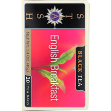 Load image into Gallery viewer, STASH TEA: Premium Black Tea English Breakfast 20 Tea Bags, 1.4 oz