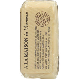 A LA MAISON DE PROVENCE: Sweet Almond Mini Soap Bar, 3.5 oz