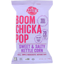 Load image into Gallery viewer, ANGIE'S BOOM CHICKA POP: Kettle Corn Sweet and Salty, 7 oz