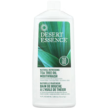 Load image into Gallery viewer, DESERT ESSENCE: Tea Tree Oil Mouthwash, 16 oz