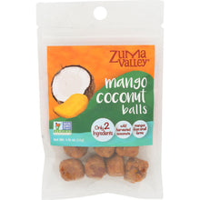 Load image into Gallery viewer, ZUMA VALLEY: Dried Mango Coconut Balls, 1.76 oz