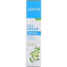 Load image into Gallery viewer, JASON: Sea Fresh Antiplaque &amp; Strengthening Toothpaste Deep Sea Spearmint, 6 oz