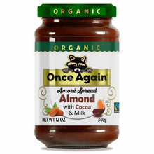 Load image into Gallery viewer, ONCE AGAIN: Organic Amore Almond Spread with Milk Chocolate, 12 oz