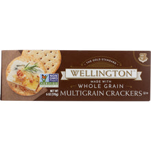 Load image into Gallery viewer, WELLINGTON: Whole Grain Multigrain Crackers, 5 oz