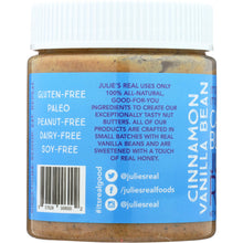 Load image into Gallery viewer, JULIES REAL: Cinnamon Vanilla Cashew Butter, 9 oz