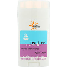 Load image into Gallery viewer, EARTH SCIENCE: Deodorant Tea Tree Lavender, 2.45 oz