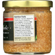 Load image into Gallery viewer, BELLINO: Minced Garlic Made From Fresh Garlic, 7.5 oz