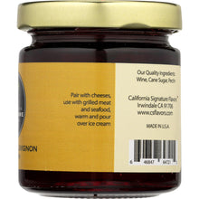 Load image into Gallery viewer, CALIFORNIA SIGNATURE FLAVORS: Cabernet Sauvignon Jelly Wine, 5.5 oz