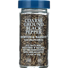 Load image into Gallery viewer, MORTON &amp; BASSETT: Coarse Ground Black Pepper, 2.1 oz
