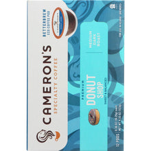 Load image into Gallery viewer, CAMERONS COFFEE: Donut Shop Coffee 12 Ct, 4.33 oz