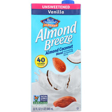 Load image into Gallery viewer, BLUE DIAMOND: Unsweetened Coconut Almond Breeze Vanilla, 32 oz