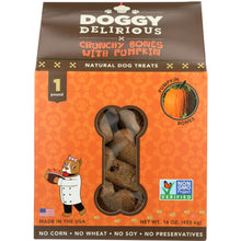 Load image into Gallery viewer, DOGGY DELIRIOUS: Dog Bone Pumpkin, 16 oz