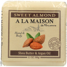 Load image into Gallery viewer, A LA MAISON DE PROVENCE: Sweet Almond Mini Soap Bar, 3.5 oz