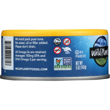 Load image into Gallery viewer, WILD PLANET: Tuna Wild Skipjack Light No Salt, 5 oz