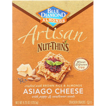 Load image into Gallery viewer, BLUE DIAMOND: Artisan Nut Thins Asiago Cheese, 4.25 oz