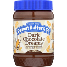 Load image into Gallery viewer, PEANUT BUTTER &amp; CO: Dark Chocolate Dreams Peanut Butter Blended with Rich Dark Chocalate, 16 oz