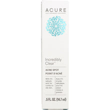 Load image into Gallery viewer, ACURE: Incredibly Clear Acne Spot, 0.5 fl oz