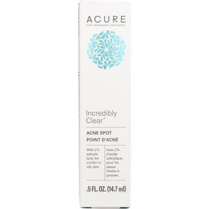 ACURE: Incredibly Clear Acne Spot, 0.5 fl oz