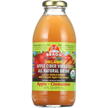 Load image into Gallery viewer, BRAGG: Organic Apple Cider Vinegar Drink Apple Cinnamon, 16 oz