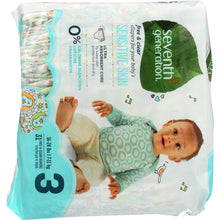 Load image into Gallery viewer, SEVENTH GENERATION: Baby Free &amp; Clear Diapers Size 3 16-28 lbs, 31 pc