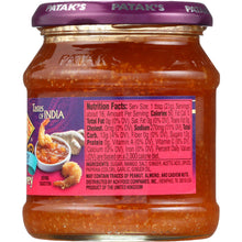 Load image into Gallery viewer, PATAK'S:  Major Grey Chutney Mango Preserve with Ginger, 12 oz