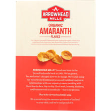 Load image into Gallery viewer, ARROWHEAD MILLS: Organic Amaranth Flakes, 12 Oz