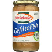 Load image into Gallery viewer, MANISCHEWITZ: Gefilte Fish in Liquid Broth, 24 Oz